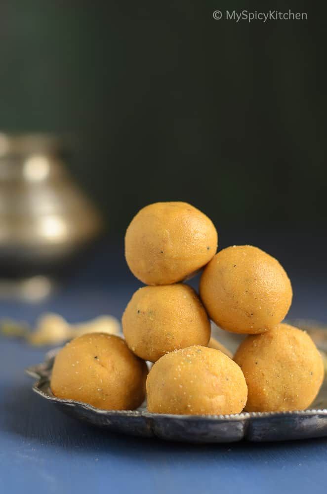 Authentic Homemade Besan Laddu