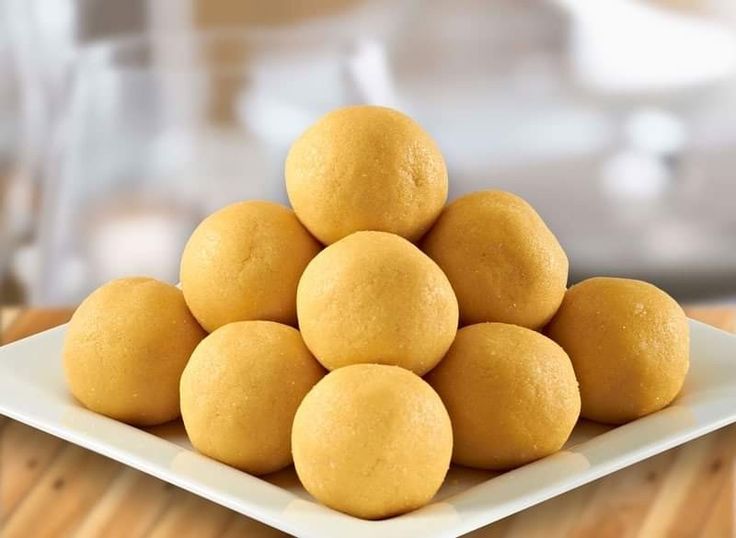 Authentic Homemade Besan Laddu